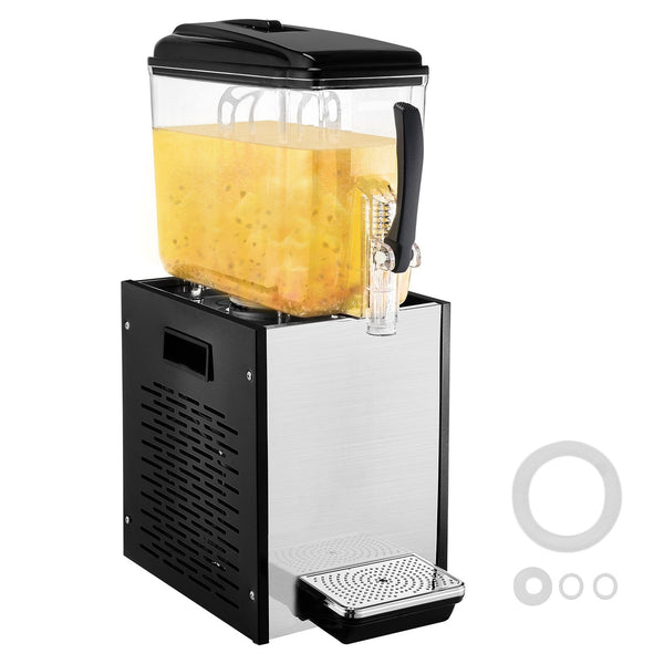 Vevor Commercial Beverage Dispenser 12L Cold Juice Ice Drink For Party Dispensers
