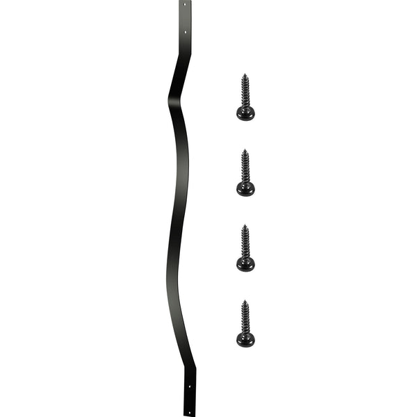 Vevor Deck Balusters 51 Pack Metal Spindles 32.25""X1"" Staircase With Screws Iron Railing For Wood And Composite Stylish Outdoor Porch Staircase Kits