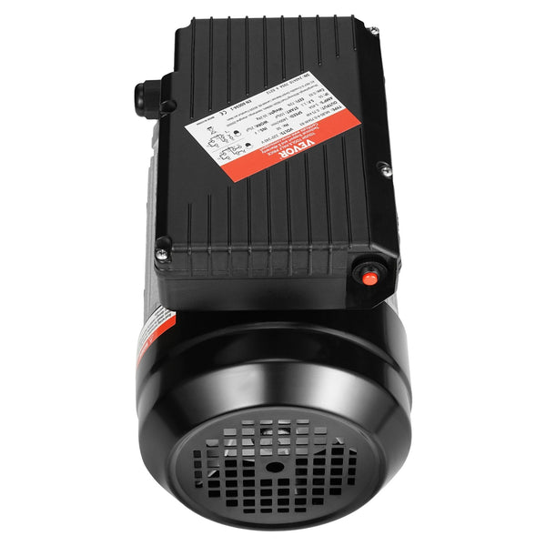 Vevor 0.75Kw Electric Motor 1400 Rpm Ac 220~240V 5.45A 80 B3 Frame Air Compressor Single Phase 19Mm Keyed Shaft Cw/Ccw Rotation For Agricultural Machi