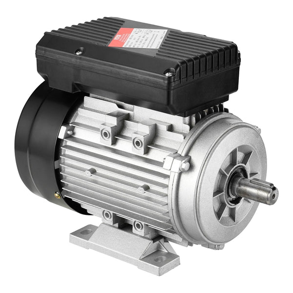 Vevor 0.75Kw Electric Motor 1400 Rpm Ac 220~240V 5.45A 80 B3 Frame Air Compressor Single Phase 19Mm Keyed Shaft Cw/Ccw Rotation For Agricultural Machi