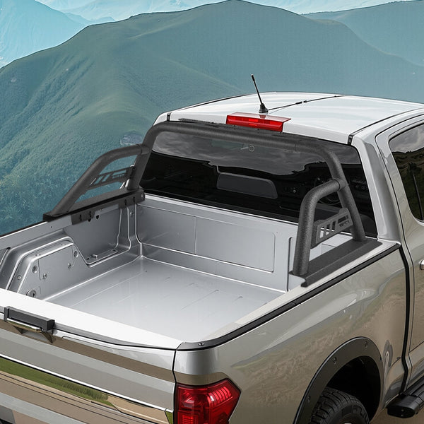 Vevor Truck Bed Roll Bar Universal Chase Rack For Full Size Pickup Carbon Steel Car Racks