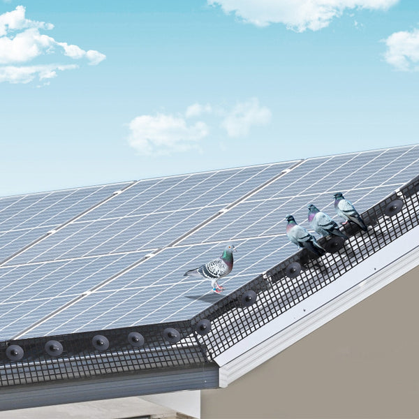 Vevor 8In X 100Ft Solar Panel Bird Guard Critter Roll Kit 50Pcs Tire Wires Solar Panels & Kits