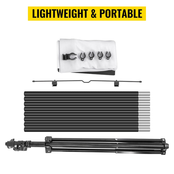 70 Inch Tripod Projector Screen Stand 16:9 4K Hd Portable Adjustable Projector Screens