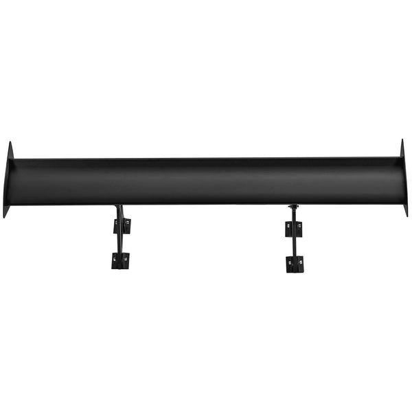 Universal Rear Spoiler Gt Style Adjustable Trunk Wing Car Racing 43.3'' Mouldings Trim