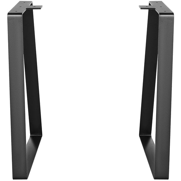 406.4Mm Trapezoid Steel Table Legs Replacement Furniture Set Of 2 For Diy Coffee Tables Modern Desks Bench Night Stands Sofa Max Load 181.4Kg Heavy Du