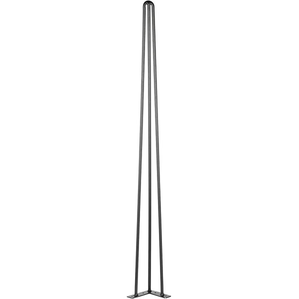 Vevor Hairpin Table Legs 34 Inch Black Set Of Desk Each 220Lbs Capacity Rods For Bench Dining End Chairs Carbon Steel Diy Heavy Duty Furniture Dining