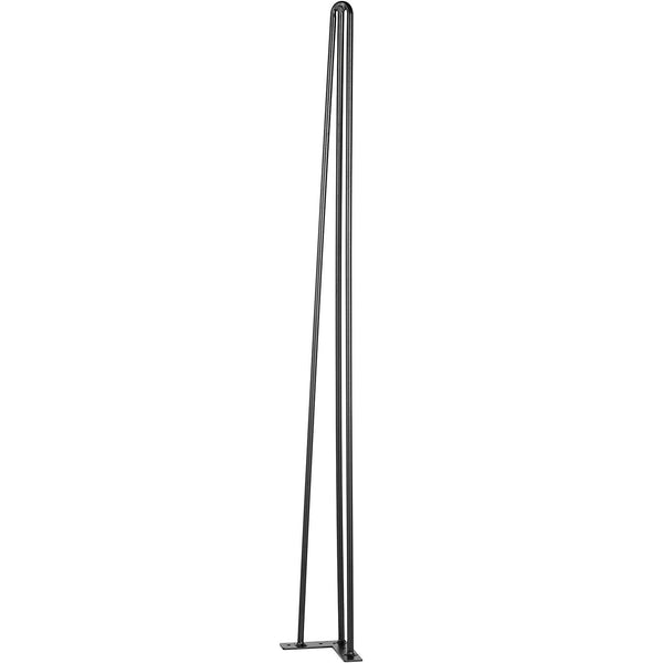 Vevor Hairpin Table Legs 34 Inch Black Set Of Desk Each 220Lbs Capacity Rods For Bench Dining End Chairs Carbon Steel Diy Heavy Duty Furniture Dining