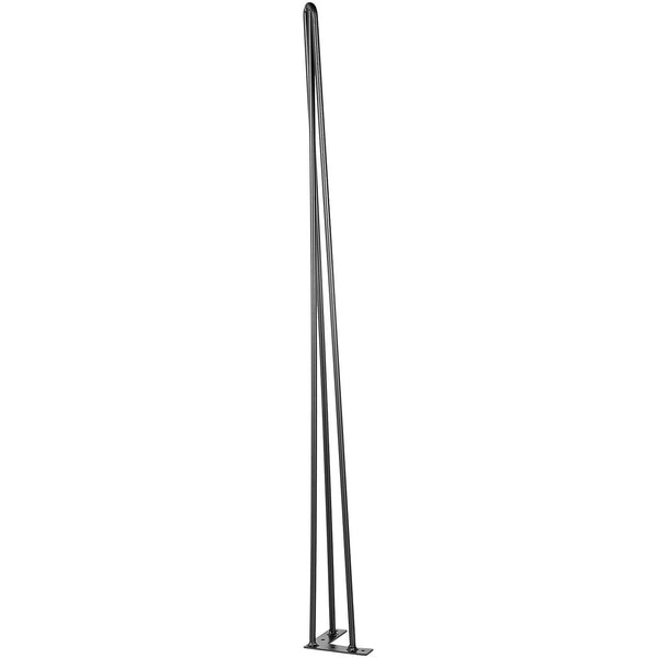 Vevor Hairpin Table Legs 34 Inch Black Set Of Desk Each 220Lbs Capacity Rods For Bench Dining End Chairs Carbon Steel Diy Heavy Duty Furniture Dining