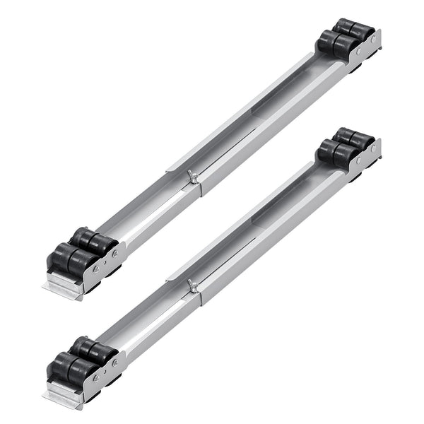 Vevor Heavy Duty Furniture Appliances Rollers 660 Lbs Total Load Extendable Mobile Washing Machine Base Fridge Stand Dolly Movers For Refrigerators Dr