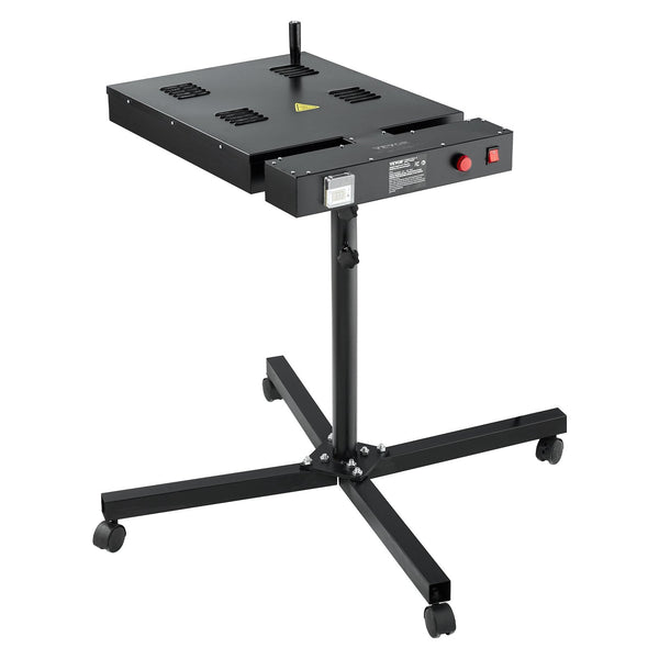 Vevor Flash Dryer 18 X 25 Inch For Screen Printing 0 750 Temperature Control High Power Silk With Height Adjustable Stand 360 Rotation T Shirt Curing