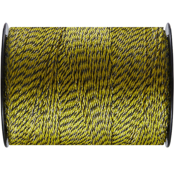 Electric Fence Wire 3366Ft 1026M Portable Polywire 1/8" Diameter Stainless Steel Strands For Reliable Conductivity And Uv Rust Resistance Fencing Rope