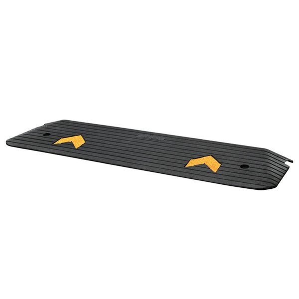 Vevor Upgraded Rubber Threshold Ramp 2.5 Cm Rise Wheelchair Doorway Natural Curb Rated 15 Tons Load Capacity Non Slip Textured Surface For And Scooter