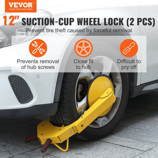 Wheel Lock Clamp 2 Pack Trailer Heavy Duty Anti Theft Tire Adjustable Boot Claw Locks For Rv Trailers Cars Trucks Suvs Clamps