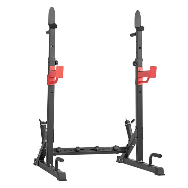 Vevor Squat Power Rack Adjustable Heavy Duty Barbell Weight Bench Press Stand Weights Benches