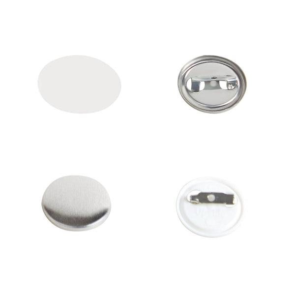 Vevor 1" 25Mm Button Badge Parts Supplies For Maker Machine 500 Sets Badge & Button Makers