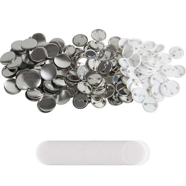 Vevor 1.25" 32Mm Button Badge Parts Supplies For Maker Machine 500 Sets Badge & Button Makers