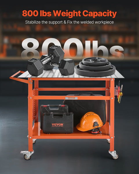 Vevor Welding Table 40"X24" Workbench With 800Lbs Static Weight Capacity Other Welding Equipment