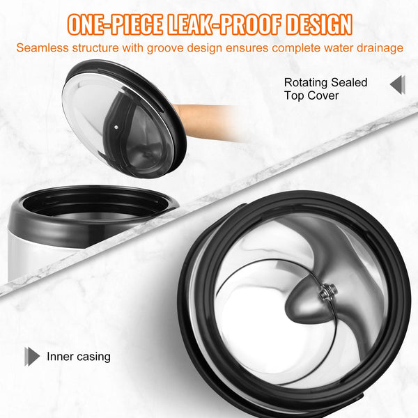 Stainless Steel Insulated Beverage Dispenser 7.6 Liter Thermal Hot And Cold Drink Server With Spigot Handle Dispensers