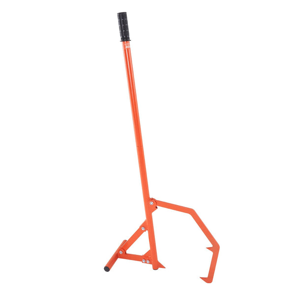 Timberjack 46.5 In Heavy Duty Steel Log Roller Lifter With Adjustable Cant Hook Logging Tools Jack For Logs Ups 25" Dia Rolling Cutting And Lifting Ot
