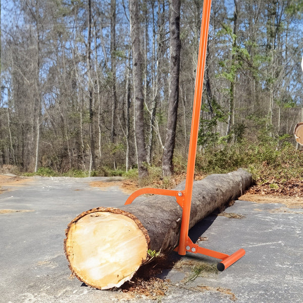 Timberjack 48 In Heavy Duty Log Lifter With Metal Handle Roller Adjustable Cant Hook Logging Tools Jack Other Hand Tools