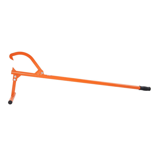 Timberjack 48 In Heavy Duty Log Lifter With Metal Handle Roller Adjustable Cant Hook Logging Tools Jack Other Hand Tools