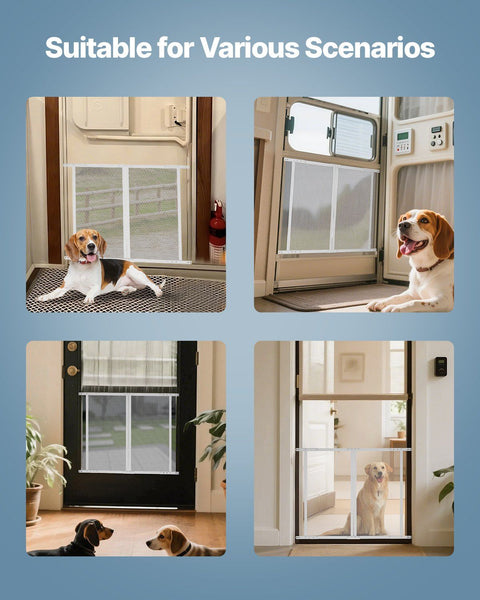 Rv Screen Door Protector 800 X 723.9 Mm Grille Easy To Install And Disassemble Reinforced Breathable Protective Mesh Aluminum Alloy Camper Entry For P