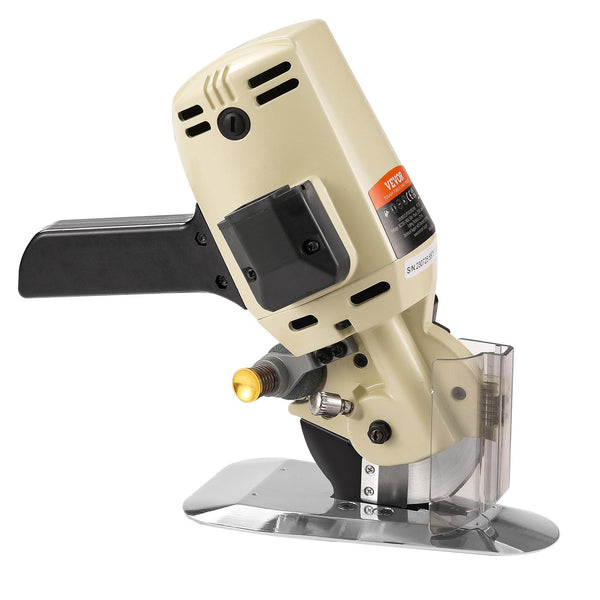 Fabric Cutter 250W Electric Rotary Cutting Machine 1.1" Thickness Octagonal Knife With Replacement Blade And Sharpening Stones For Multi Layer Cloth L