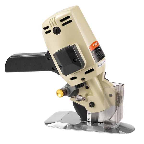 Fabric Cutter 250W Electric Rotary Cutting Machine 1.1" Thickness Octagonal Knife With Replacement Blade And Sharpening Stones For Multi Layer Cloth L