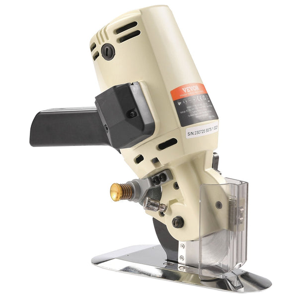 Fabric Cutter 250W Electric Rotary Cutting Machine 1.1" Thickness Octagonal Knife With Replacement Blade And Sharpening Stones For Multi Layer Cloth L