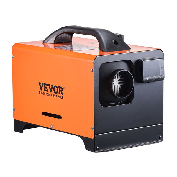 Diesel Air Heater 8 Kw Dc12 24V Fast Heating Parking With Remote Control And Square Color Digital Display Low Noise Voice Announcement For Rv Truck Ca