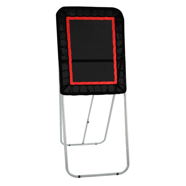 Vevor Folding Lacrosse Rebounder For Backyard 3X4 Ft Bounce Net Pitchback Throwback Baseball Softball Return Training Screen Adjustable Angle Shooting