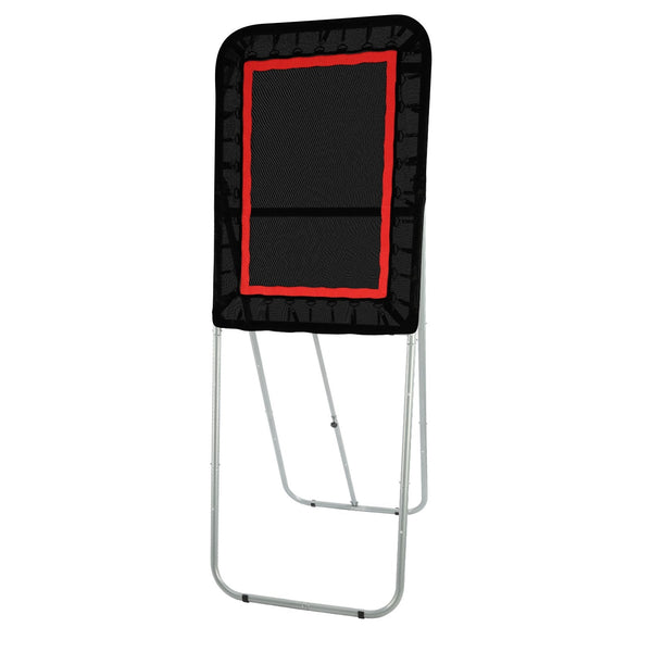 Vevor Folding Lacrosse Rebounder For Backyard 3X4 Ft Bounce Net Pitchback Throwback Baseball Softball Return Training Screen Adjustable Angle Shooting