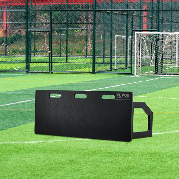 Vevor Soccer Rebounder Board 100X40 Cm Portable Wall With 2 Angles Foldable Hdpe Kickback Training Equipment For Kids And Adults Passing & Shooting Pr