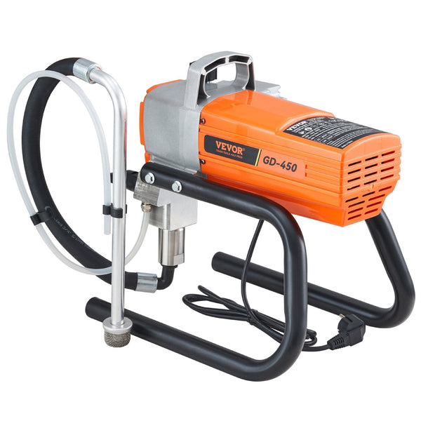 Vevor High Pressure Airless Wall Paint Spray Gun Sprayer 600W Machine Spraying Paint Sprayers