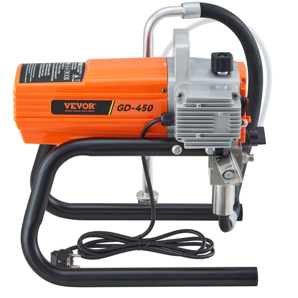 Vevor High Pressure Airless Wall Paint Spray Gun Sprayer 600W Machine Spraying Paint Sprayers
