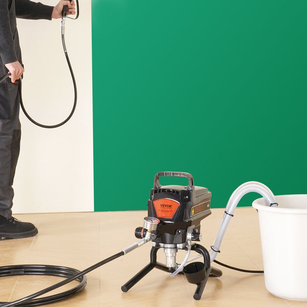 Vevor Stand Airless Paint Sprayer 950W 3000Psi High Efficiency Electric Fine And Even Painting Effect Handheld Sprayers For Home Interior Exterior Fur