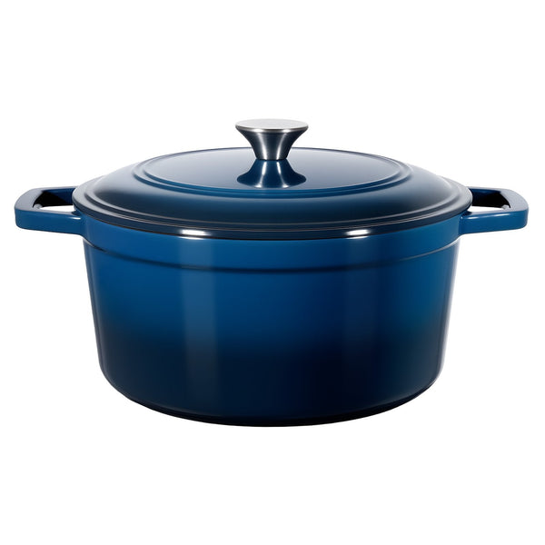 Enameled Cast Iron Dutch Oven 5.7L Pot With Lid And Dual Handles Heavy Duty Durable Cookware Pan Induction Compatible Up To 260 For Braising Stews Roa
