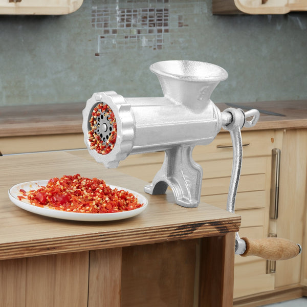 Vevor Manual Meat Grinder Heavy Duty Cast Iron & Steel Table Clamp Food Processors