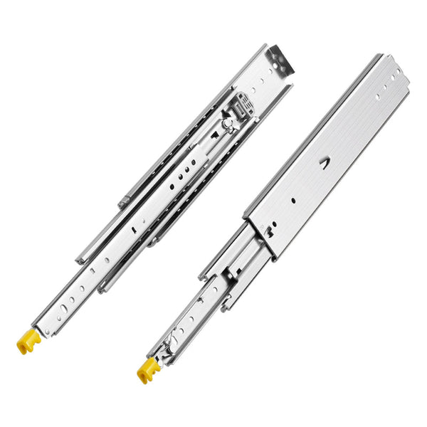 1 Pair 18 60 In Soft Close Drawer Slides Ball Bearing Full Extension Cabinets & Cupboards
