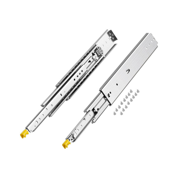 1 Pair 18 60 In Soft Close Drawer Slides Ball Bearing Full Extension Cabinets & Cupboards