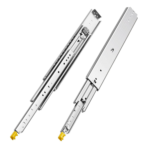 Vevor 1 Pair 18 60 In Soft Close Drawer Slides Ball Bearing Full Extension Drawer Organisers
