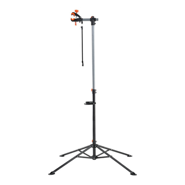 Bike Repair Stand 80 Lbs Heavy Duty Steel Bicycle Adjustable Height Maintenance Workstand With Magnetic Tool Tray Telescopic Arm Foldable For Home Sho