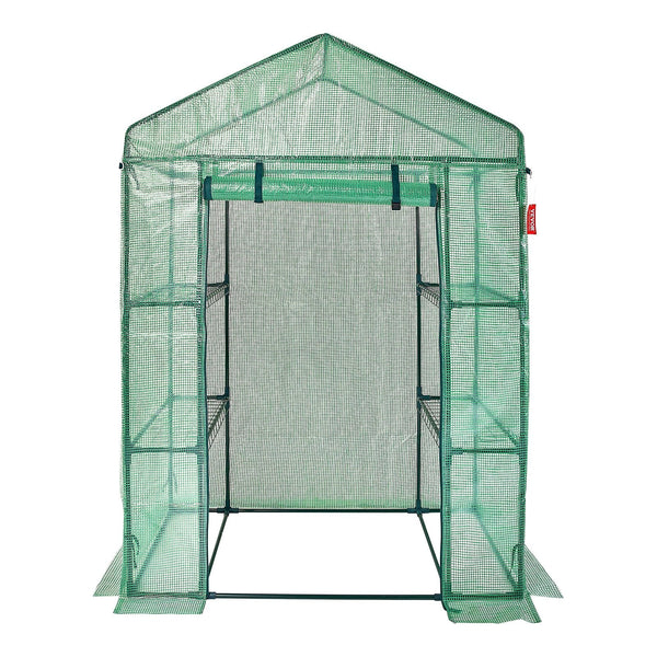 Vevor Walk In Greenhouse With Shelves 4.6 X 2.4 6.7 Ft Greenhouses