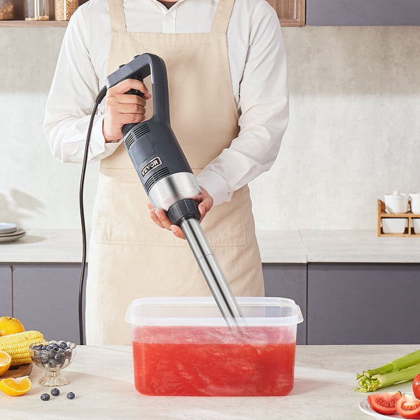 Commercial Immersion Blender 500W Heavy Duty Hand Mixer For Soup Sauces Countertop Blenders