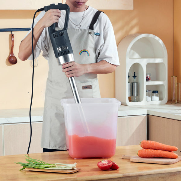 Vevor Professional Stick Blender 500W Powerful Handheld Mixer Adjustable Speed With Stainless Steel Blade Versatile For Soups Smoothies Purees And Bab