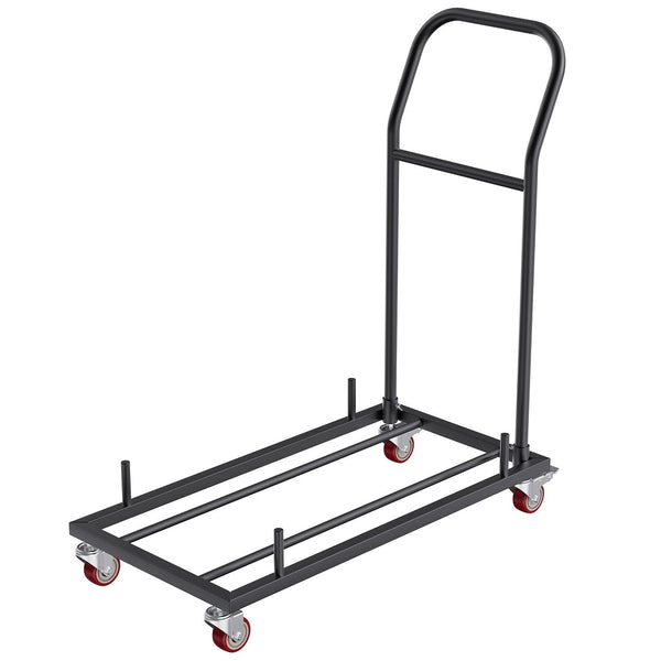 Vevor 12 Chairs Folding Storage Dolly Rack Heavy Duty Iron Workshop Dollies