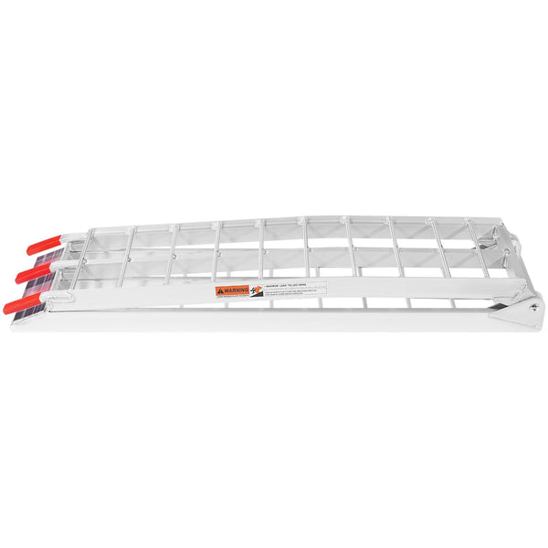 Vevor Aluminum Ramp 750 Lbs Foldable Loading Ramps For Pickup Trucks Bed 1 Piece Motorbike Ramps