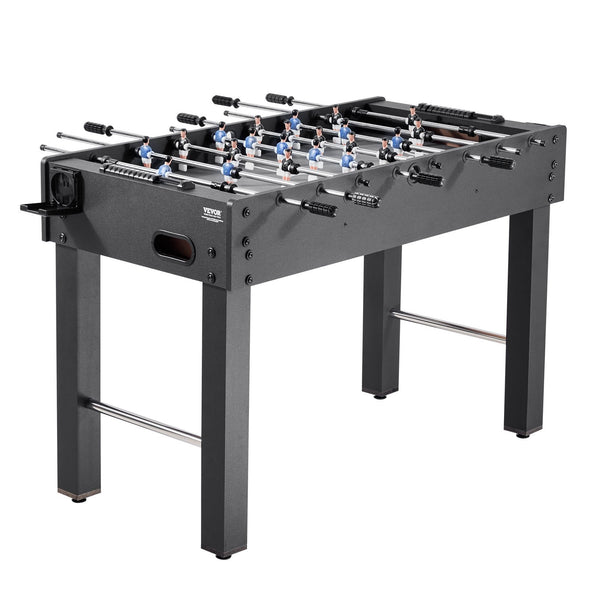 Table 121 Cm Size Indoor Full Tables For Home Family And Game Room Durable Soccer Set Includes Balls Score Keeper Cup Holders Foosball