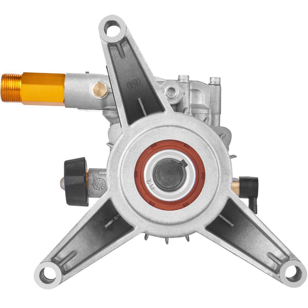Vevor Pressure Washer Pump 22 Mm Shaft Vertical 3400 Psi 2.5 Gpm Replacement Power Pumps Kit Parts Compatible With Honda Simpson Ryobi Briggs & Stratt