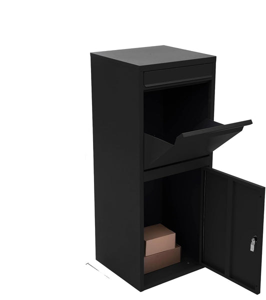 Big Outdoor Mailbox Parcelbox Pillar Letterbox 410X380x1200mm Letterboxes